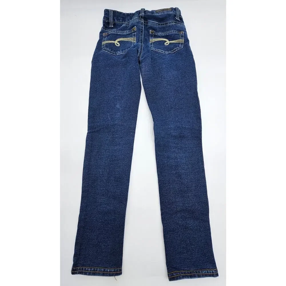 4 Pair Justice Girl's Size 8 Jeans/Jeggings